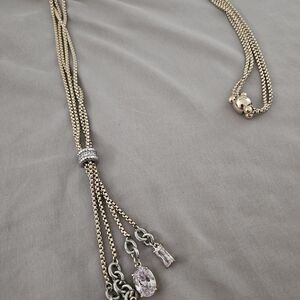 Elegant Gold and Silver Necklace